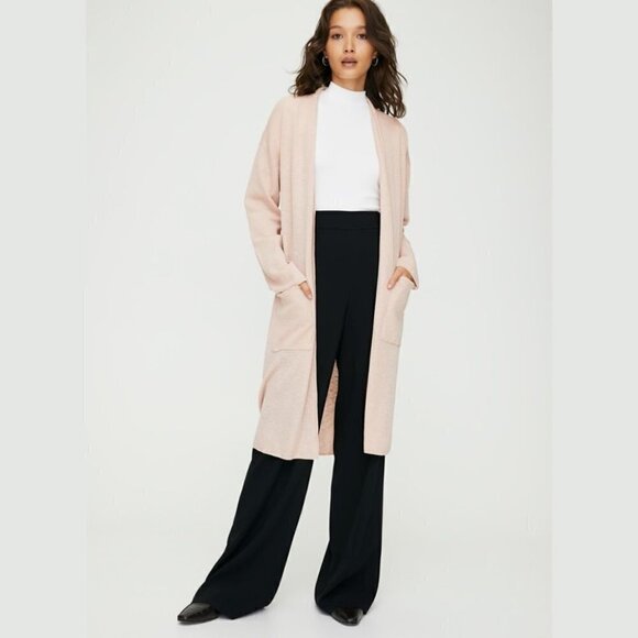 Aritzia  Babaton Lance Cardigan | Light Peach XXS - Picture 4 of 10
